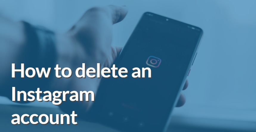 How to delete an Instagram account